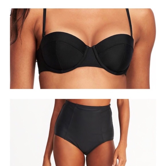 Old Navy Other - Balconette Bikini Top & High Waisted Bottoms 👙